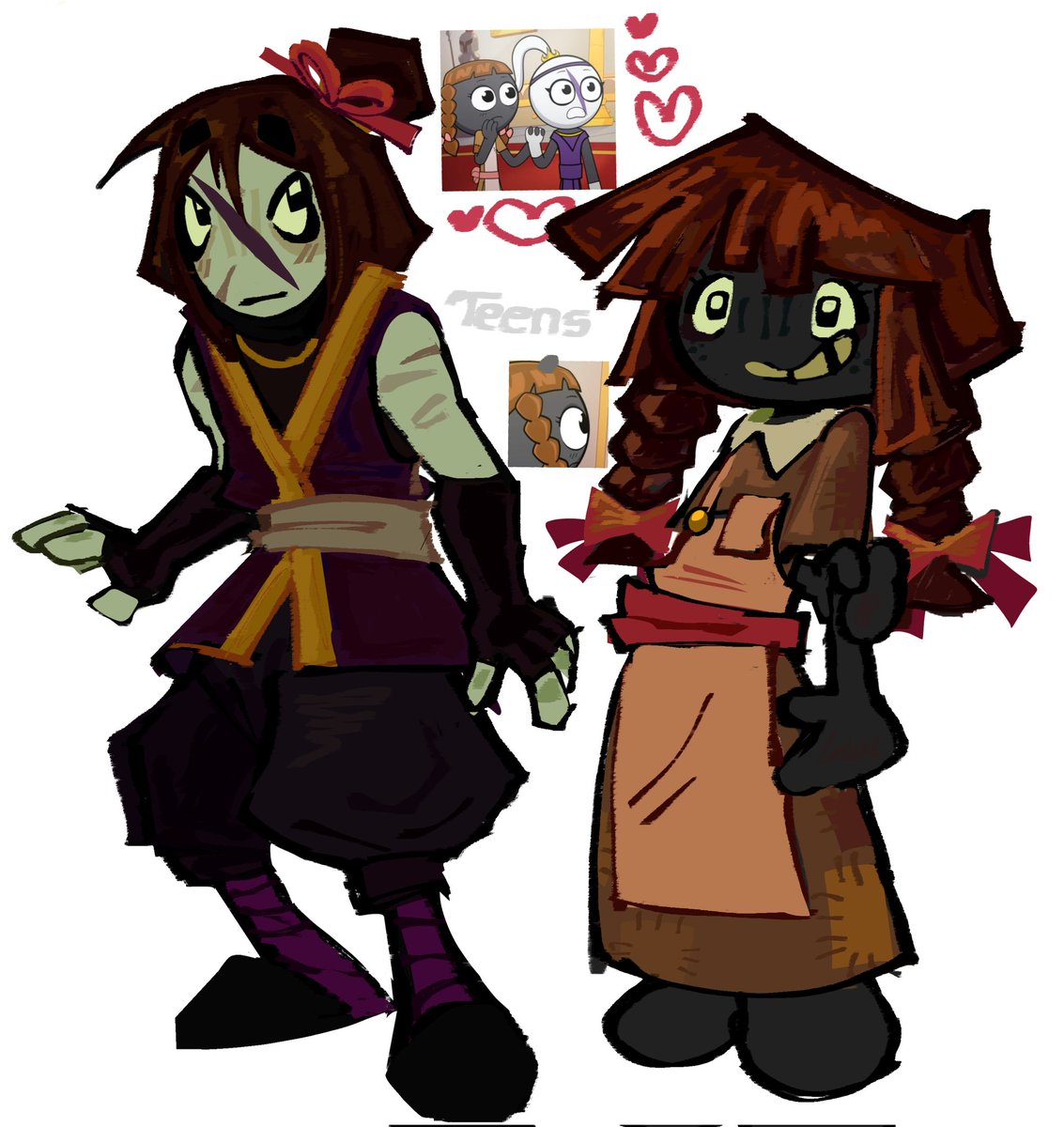 Ninleaneksg's tweet photo. I finished this while I was on a call with my best friend (*^Ο^)
#stickwar #stickwarsaga happy pride month to my lesbeanss https://t.co/whVPsb94Hh