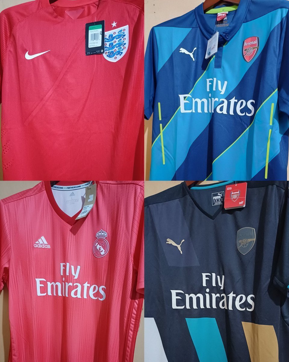 manchureds32's tweet photo. @Jerseyforum ngelapak Oom,
#Jersey4sale
Spain L 600 rb
Barca Fabregas nns ori L BNWT 1.25 jt
Rusia Away L BNWT 500 rb
Juventus L BNWT 600 rb
England P2R  XL BNWT 800 rb
Arsenal Biru L BNWT 700 rb
Madrid Merah L BNWT 600 rb
Arsenal Black XL BNWT 700 rb
DM / WA 08172328000 https://t.co/NookuiwHsU
