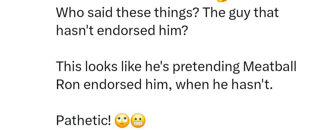 MsStigmata's tweet photo. @CroakyWasRight Yes, I'm aware...
Yet he hasn't endorsed him ... https://t.co/6Hoh42OPm1