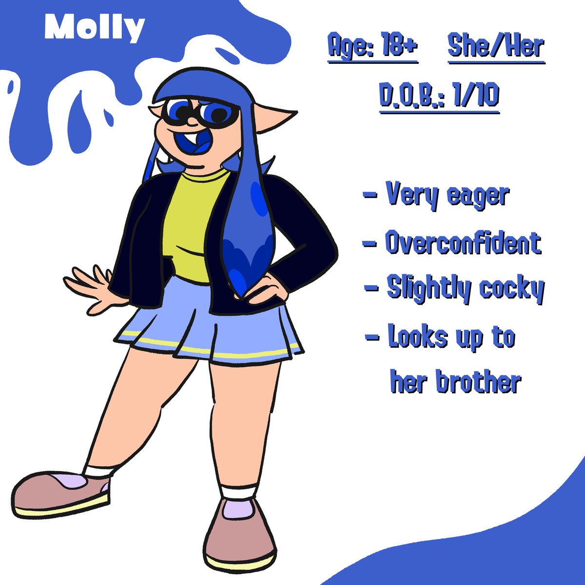 Icn64's tweet photo. @Splatoon_ocs Got some blue ones right here! https://t.co/6NKQ6TC6mD
