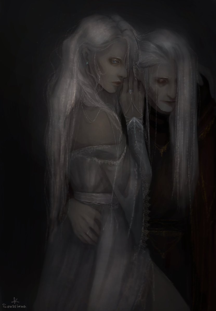 SUNSTIANA's tweet photo. The Star and The Raven… 

#Bloodraven #ShieraSeastar #asoiaf #art https://t.co/yc3CZvBsOc