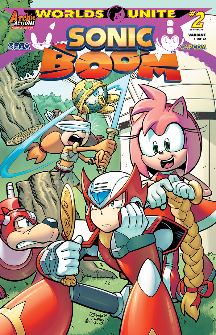 1987_Zero's tweet photo. I love how Zero lets Amy do his hair, while he pretends to not care and just sits there with an unimpressed expression. 😂
#MegaMan #SonictheHedgehog #Archiecomics #AmyRose #Zero https://t.co/vbfAg7fuFw