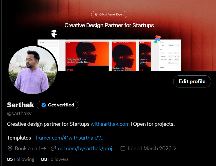Sarthak (@sarthakv_) / Posts / X