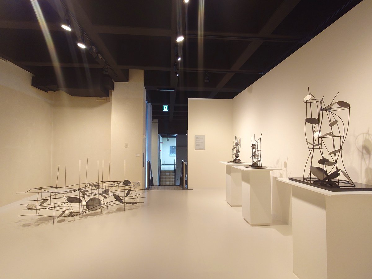 追悼 國松明日香 國松明日香展」本日開幕いたしました。國松氏の詩情 