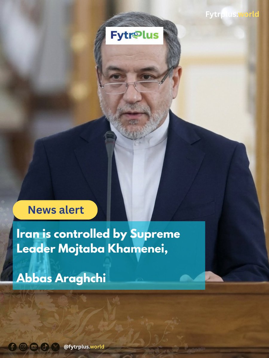 fytrplusworld's tweet photo. Iran’s political system is often described as a complex power structure involving multiple institutions, including the Supreme Leader, elected government, and security bodies. Abbas Araghchi currently serves as Iran’s Foreign Minister and handles the country’s diplomatic affairs https://t.co/4QlxvCpQ0H