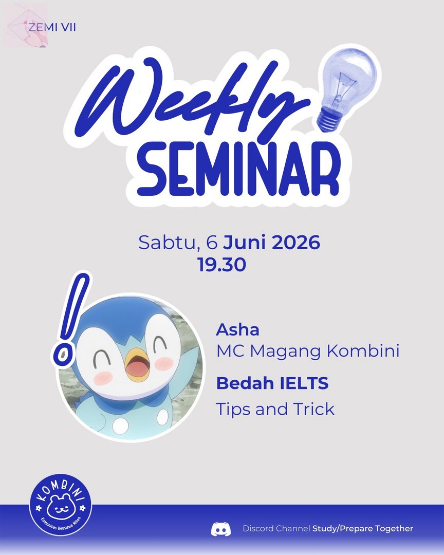 JPFBASE's tweet photo. *jpf
🌸mau lanjut S2/S3 di Jepang tapi belum bisa bahasa Jepang? bisa banget! Banyak program internasional menerima IELTS/TOEFL🇯🇵

Sabtu ini KOMBINI (Komunitas Beasiswa Nihon) mengadakan sharing GRATIS: IELTS Tips &amp; Tricks✨

join:
discord[dot]gg/BzxuUWBQmA
or reply🫶 https://t.co/tlB6jeTMuf