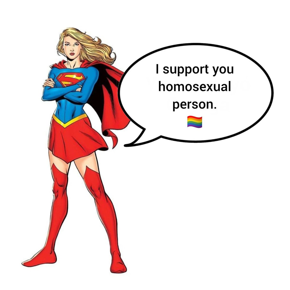 supergirl out of context tweet media