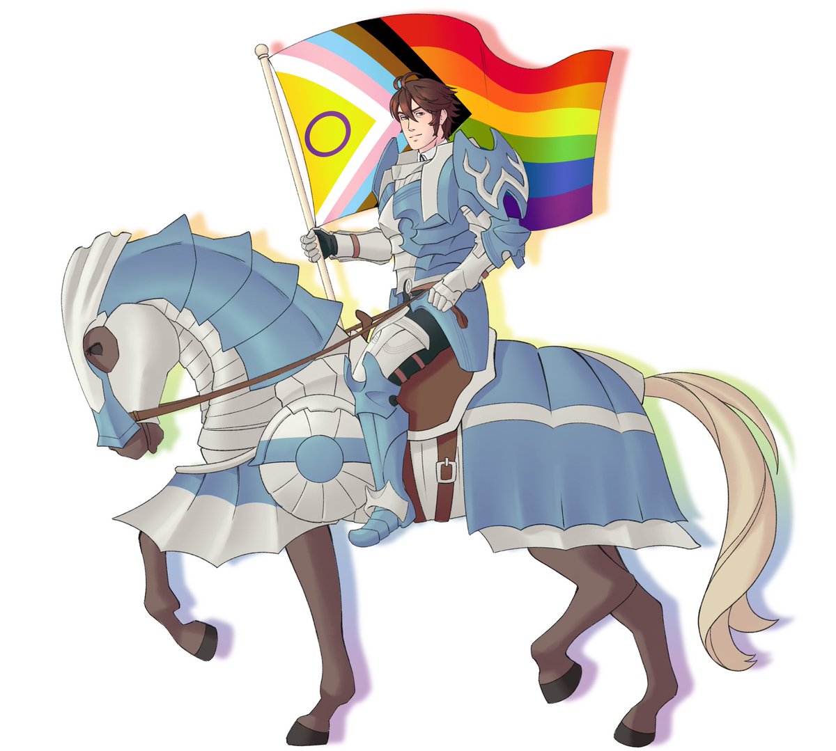 OctoBrushido's tweet photo. HAPPY PRIDE!!! Reply if you would like an edit with your flags :)
#FrederickFriday https://t.co/UszGSDn6Ws