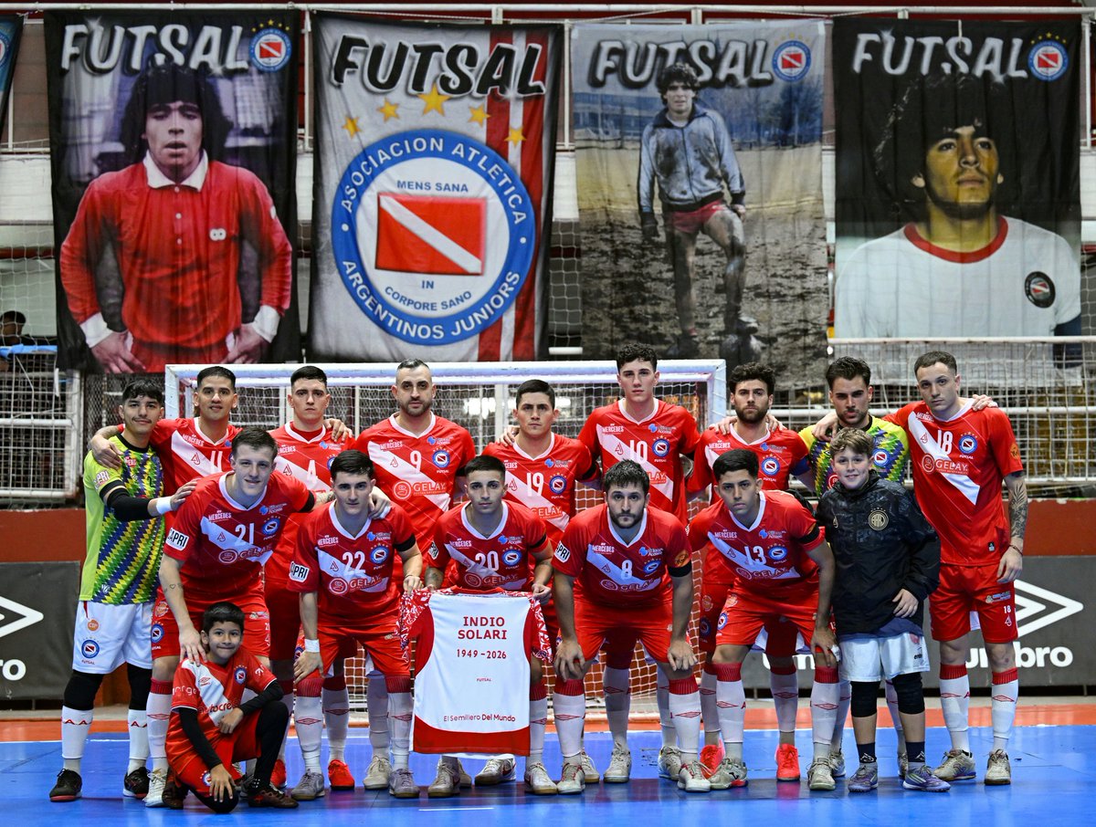 FutsalAAAJ's tweet photo. Derrota en el Malvinas

La Primera de #ElSemilleroDelMundo 🌎 cayó 1-2 ante Platense por la duodécima fecha del campeonato.

⚽️ Nacho Zamora
👉 Próximo rival Villa La Ñata

#AAAJ #VamosBicho 🐞 https://t.co/frnrIRhJDQ