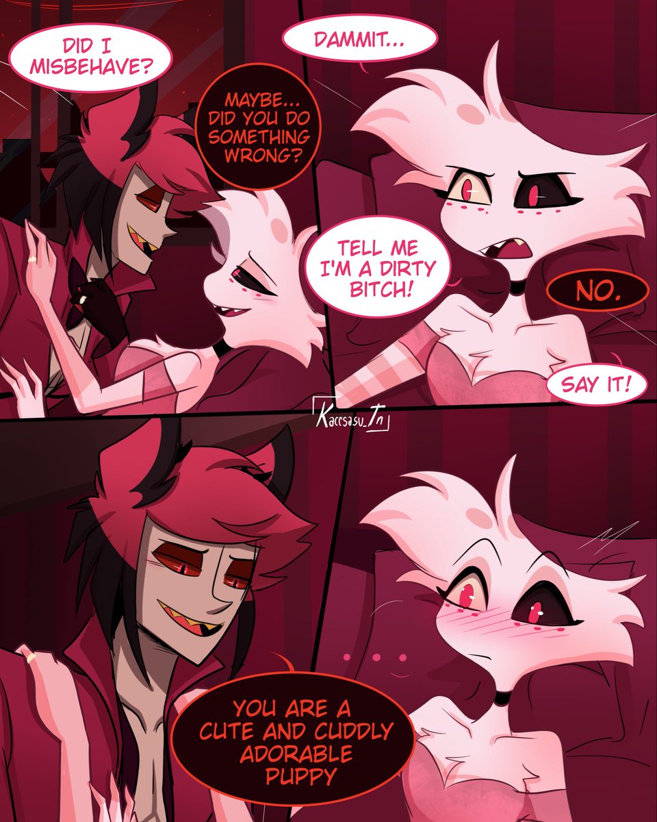 Kaccsasu_tn's tweet photo. Angel didn't expect it. . 🕷️💞
#HazbinHotel #radiodust https://t.co/ozgHf6lxX1