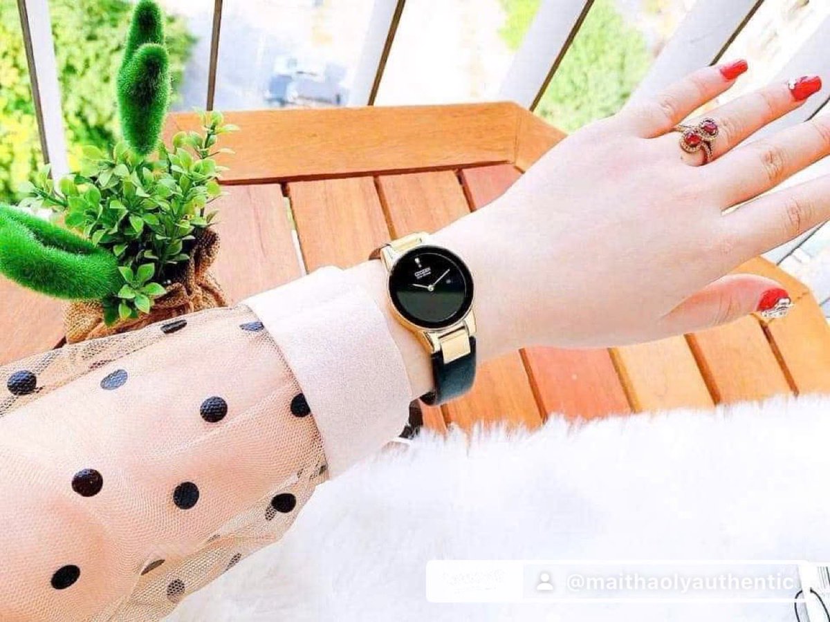 Maithaolyauth's tweet photo. Citizen Eco-Drive Axiom GA1052-04E

❣️Size: 30 mm
💫Vỏ thép không gỉ , tông vàng cực sang
❣️Dây da màu đen lịch lãm
💫Mặt kính khoáng chịu lực
❣Máy pin :  Eco-Drive 20 năm mới phải thay pin
Giá tham khảo hãng ~9tr
Lystoreus3200k https://t.co/E1bU9Zsvmw