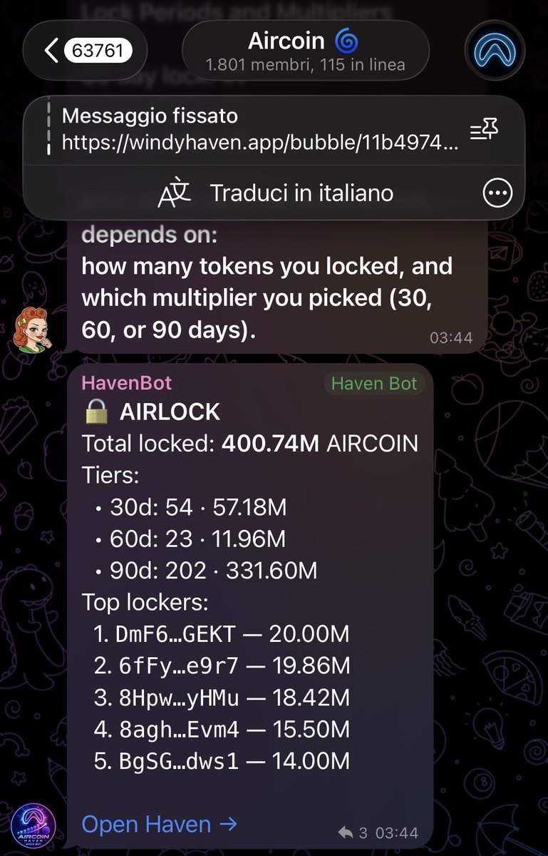 Liss___a's tweet photo. @BuyAircoin While the market is bleeding red, the community has locked 40% of the total supply. That’s incredibly bullish. https://t.co/IlxVlbu3RE