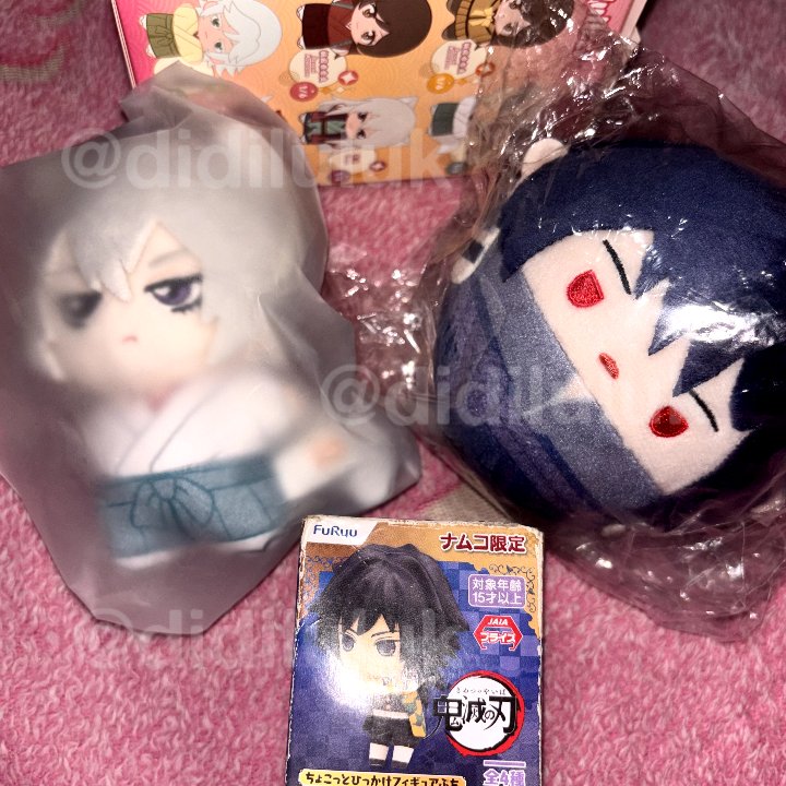 didiluluk's tweet photo. WTS / Want To Sell
Plush Tomoe, Sasuke
Figure Giyuu Onigiri 

Price? cek di alt
Harga belum termasuk adm 🍊 
Bisa langsung kirim
Bisa full/split pay juga kalo mau ngehindar adm, prio split pay 😭

tags. #warunganime #warungkny #warungnaruto #lapakwts #zonauang https://t.co/thhnjNJEMs