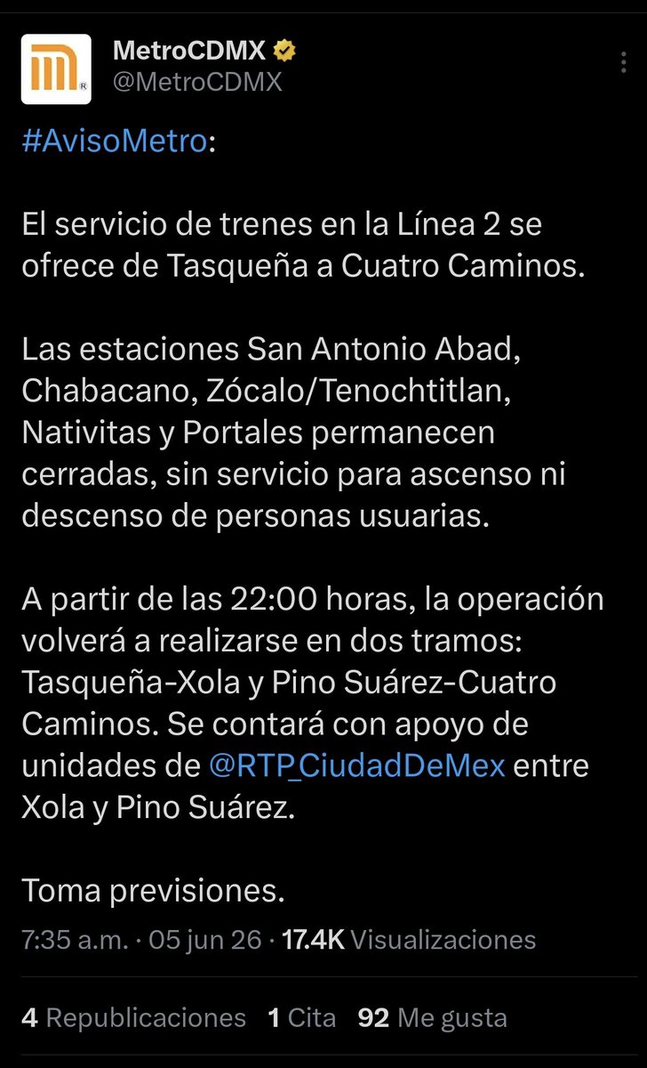 carlillos5's tweet photo. @MetroCDMX @AdrianRubalcava Dijeron que a las 22:00 😒😒 no a las 8pm https://t.co/ZeO4nZ0c6N