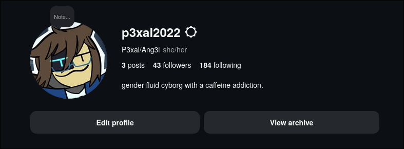 P3xalAng3l's tweet photo. If you want to see posts from me still, I'll be more active on my instagram and I will sometime maybe make a youtube post, I might return here for important announcements but for the most part, I'm done with twitter, seeya. (2/2) https://t.co/znMIxIHvXs