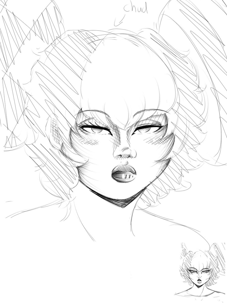 Sleepy_Vezu's tweet photo. Noah in a different style 

She looks like she’d say “son” https://t.co/b1JqSBHi17