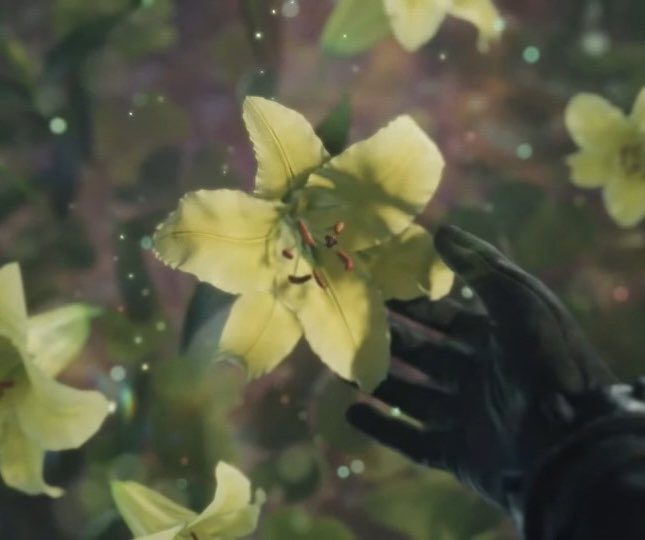 PeachMilky_'s tweet photo. Cloud is going to be talking to her through the flowers the way she told him about in part 1 I’m sick 😭😭😭😭 https://t.co/tMBGKa7MLn