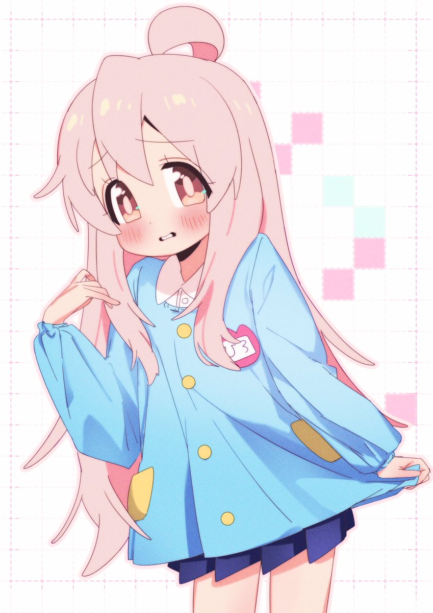 mochikaga_'s tweet photo. 幼稚園スモックまひろちゃん！！
#おにまい　#fanart  #onimai https://t.co/RBtqKfZkua