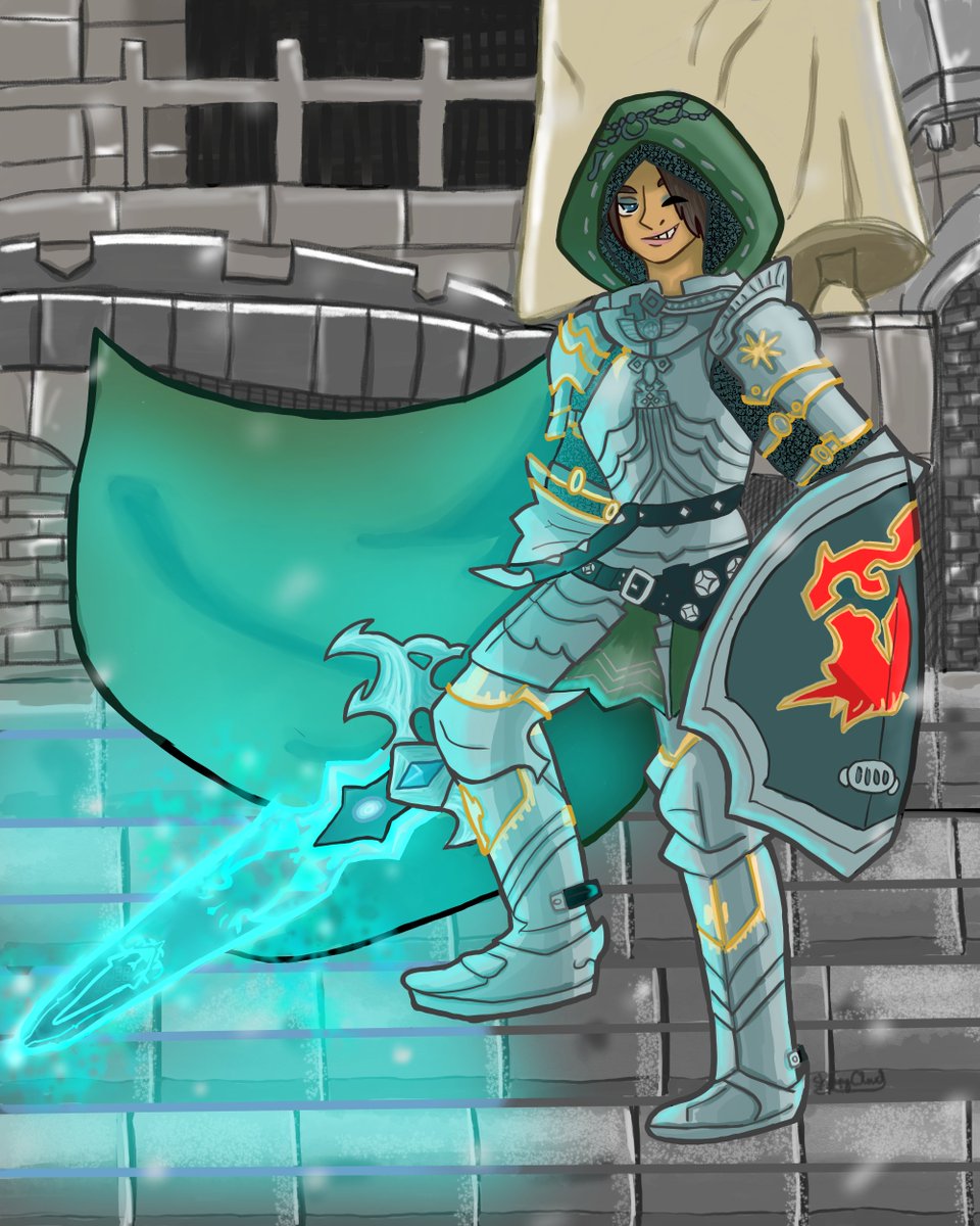 SheepyJen's tweet photo. Completed commission! #art #ffxiv #oc #commission https://t.co/1tN56k72my