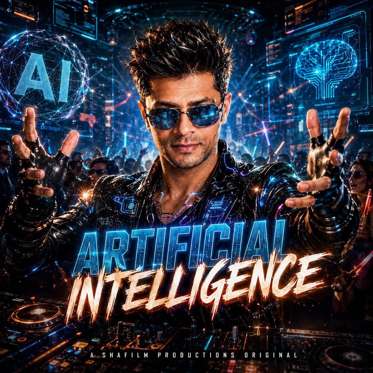 ShafilmOfficial's tweet photo. 'Artificial Intelligence' is live now on all music streaming platforms. 🎶 Music Video is coming soon.. #ArtificialIntelligence #ShafilmProductions https://t.co/oUlHEhuWhr