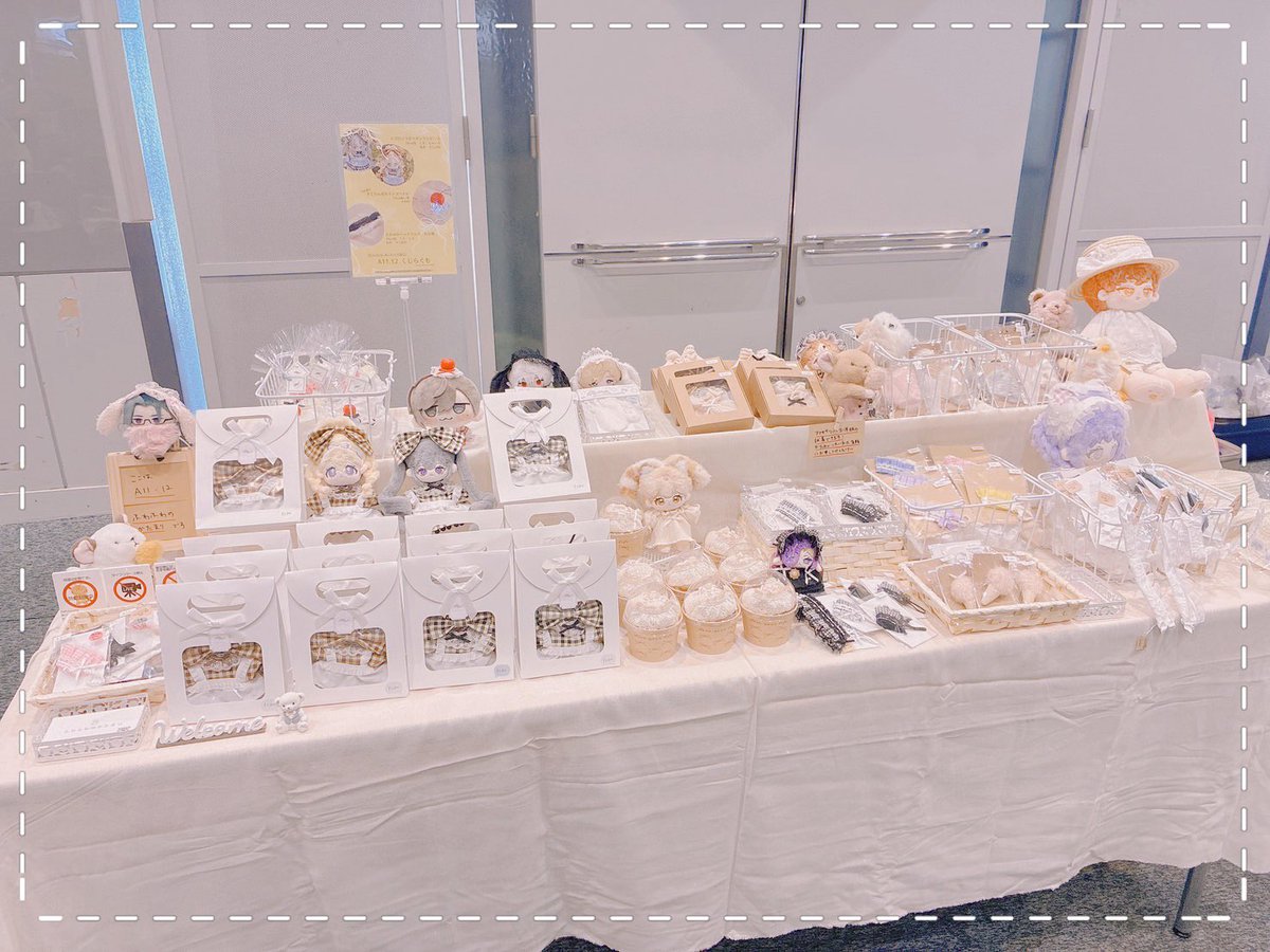 AgeAn_design's tweet photo. 設営完了いたしました！
本日はよろしくお願いいたします🙏 https://t.co/5vnle5gGVV
