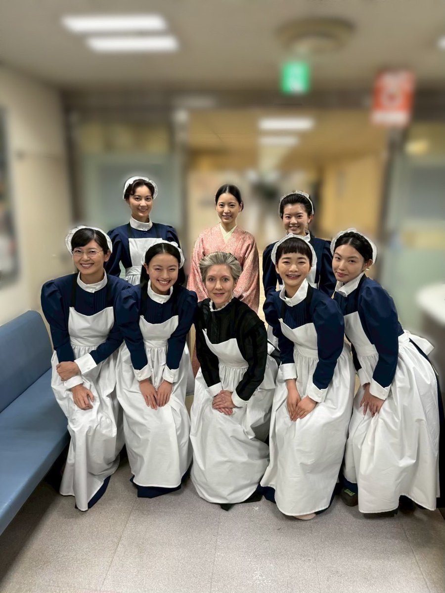 mikami_ai_'s tweet photo. 『風、薫る』　第10週 「勁草に疾風を」ご視聴ありがとうございました！
ゆきさん、大好きです。とても寂しいけれど、ゆきさんの決断をちゃんと受け止めてさらに前に進んでいく看護学生たちでした。
来週は直美と夕凪さんの関係性に注目です。

#風薫る
 @asadora_nhk https://t.co/Xg1u1ZxQ6o