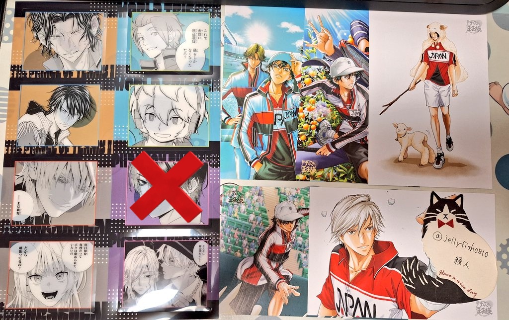 交換・買取】ジャンプSQ. 7月号 □提供 クリアカードvol.3(新テニスの