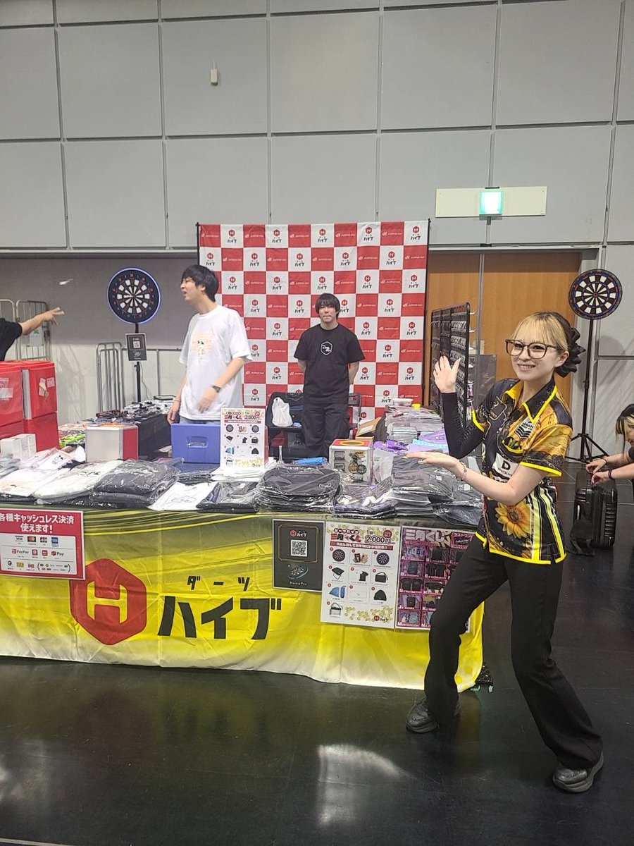 __na3zo__'s tweet photo. JAPAN STAGE5 京都🎌

ロビンは12番台です🎯

#GSD と #CosmoDarts と #ダーツハイブ
ブース出てるのでよろしくお願いします🙌🏻🌼 https://t.co/LE8eXhp5RV