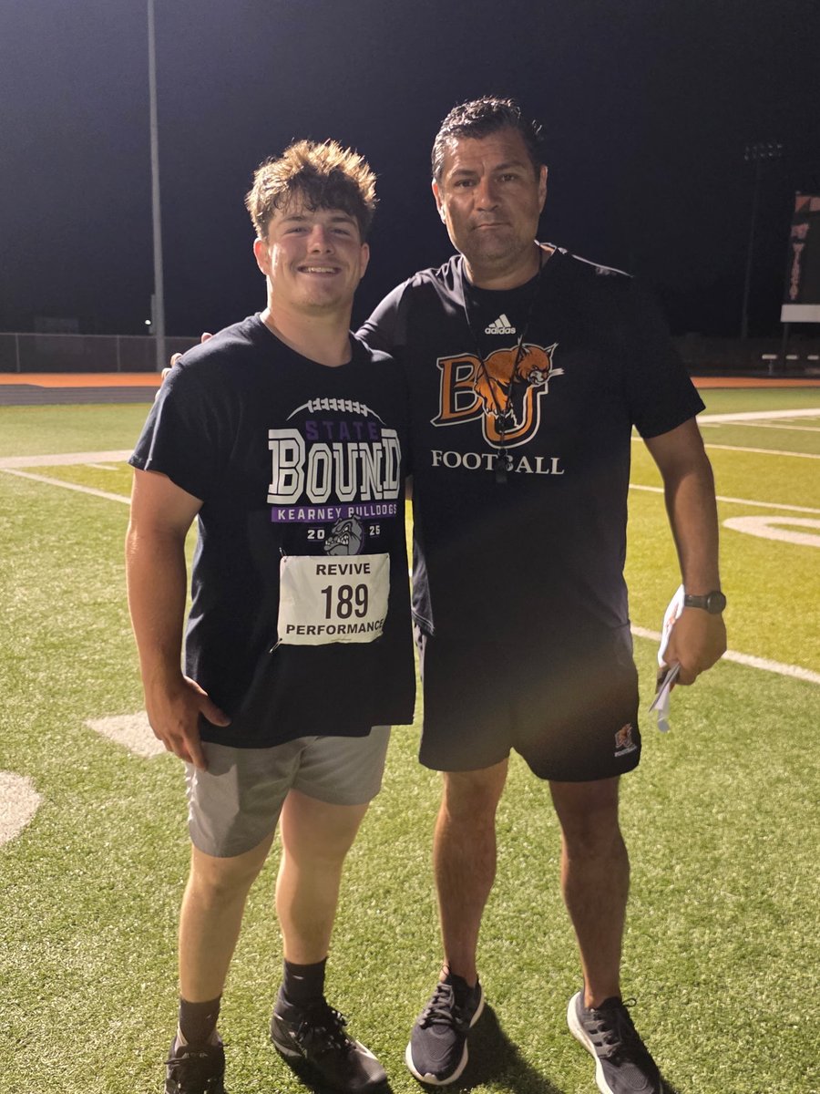 CohenDray56's tweet photo. After a great conversation with @CoachMRegalado I am blessed to receive an offer from @BakerU_Football 

@KMOBULLDOGS @M_R_Brinkley @SteveBacke88849 https://t.co/6s3Kyi4clG