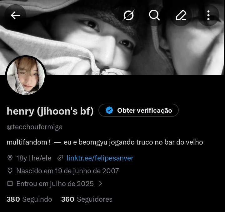 henry (jihoon's bf) tweet media