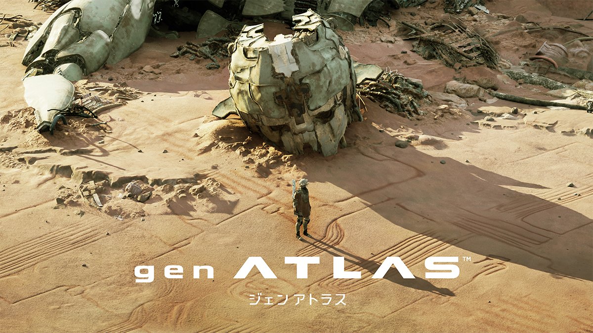 genDESIGN_Inc's tweet photo. 『gen ATLAS』発表に合わせてキーアートを公式サイトに掲載しています
https://t.co/XWSq5JaudO

また、ウィッシュリスト登録もはじまりました

・Epic Games Store
https://t.co/OxmZTUoL1k

・PlayStation Store
https://t.co/wDvgsR2tYY

・Microsoft Store
https://t.co/HLt80gkSQe

#genATLAS
#genDESIGN
#SummerGameFest
#SGF2026