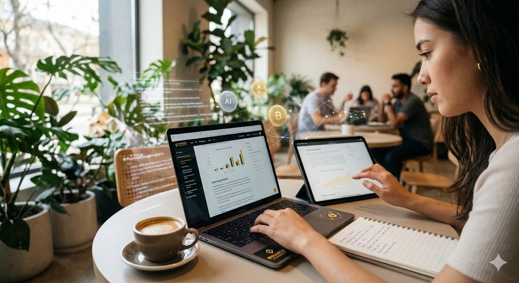 Daniel_BNB1's tweet photo. All wants the next big opportunity in Ai crypto&amp;digital payments
Stay curious
Keep learning
Adapt faster than the crowd
Technology is changing the world in real time.Those who understand it early will be best positioned for what's next.
#Binance #BinanceAcademy #LearnWithBinance https://t.co/iYRmXYrLoN