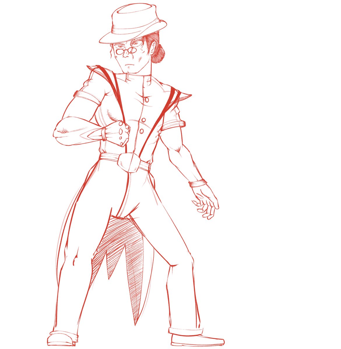 MidnightProd_01's tweet photo. Day 156: Started a new piece and some more adjustments. I’m pretty sure you can tell who this is based on, right? #Oc #Art #Fanart #Artist https://t.co/aTbLjw8XGi