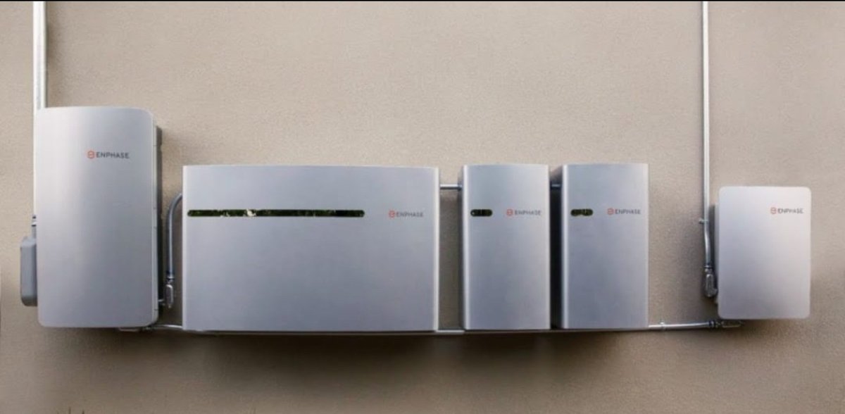 globugetc's tweet photo. Avoid blackout by getting a backup battery.

The Enphase Energy System combines solar, batteries, and EV charging so you can make, use, save, and sell your own energy—and easily manage it all through a smart mobile app.

Shop Enphase for innovative home energy solutions and products. Browse our online store for microinverters, batteries, accessories, and more.

https://t.co/UTEsBQRD4V