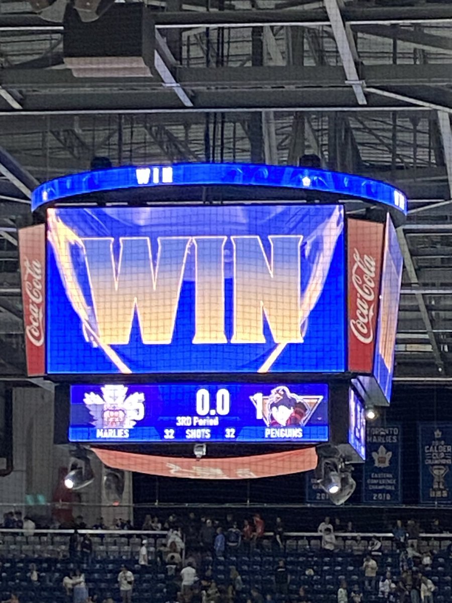 Smerek's tweet photo. @TonyAndrock @InsideAHLHockey South end of CocaCola Coliseum cause there is no place like home! https://t.co/Q0yfQ53f3b