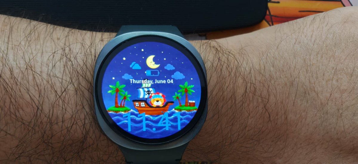 ChrisAB26's tweet photo. Hi @DiaperMinister  @Us_kiddodiapers I created a FREE Facer watch face inspired by your Little Sailor diaper for the AB community. I emailed and messaged yesterday asking permission to publish it. Would that be okay? ⚓💙 fyi waves and boat moves, also background changes at day https://t.co/xlivq4TDD6