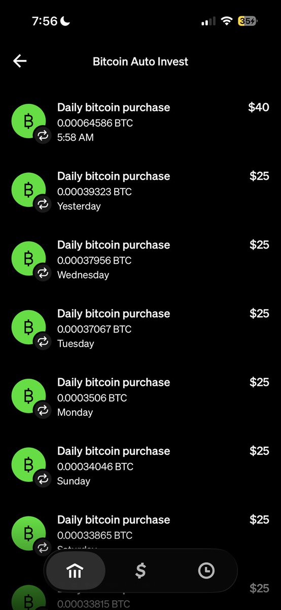 burnerr_acct's tweet photo. increasing to $40 a day fuck it dca challenge https://t.co/UJdFlW09mJ