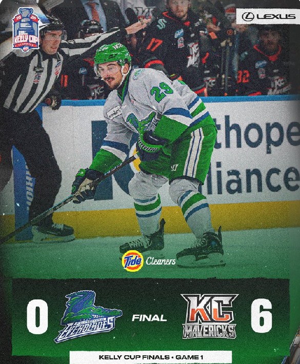 DougMilesMedia's tweet photo. Tough night for the Everblades! https://t.co/jgeUYK0pc2