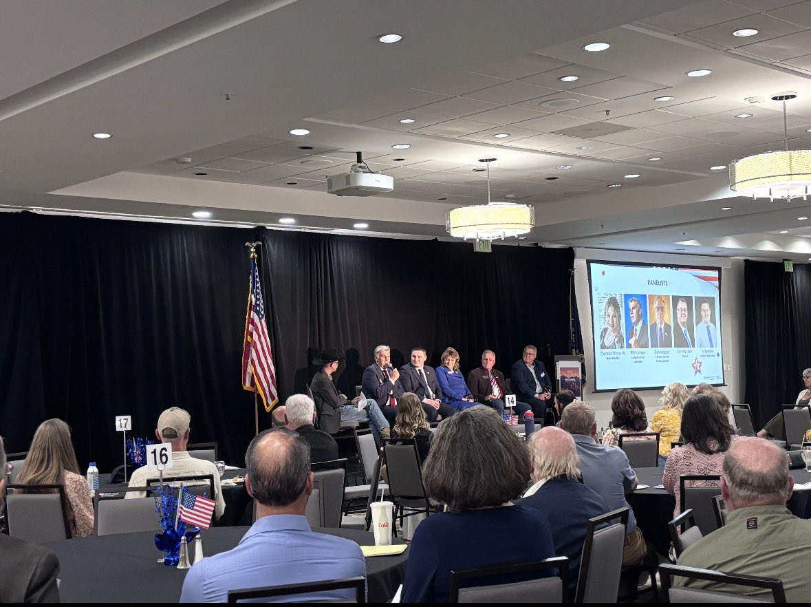 phil_lyman's tweet photo. What a fantastic evening at the 2026 John Birch Society Conference in SLC. 

Looking forward to tomorrow! I will be speaking on election integrity. https://t.co/K9tRyUdAFV