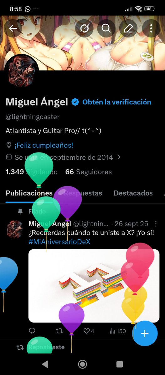 lightningcaster's tweet photo. Día de globos, YAY!!!! https://t.co/cyTu6h3MvU