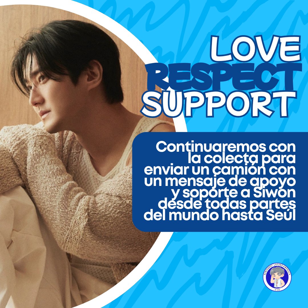Siwonest_LATAM's tweet photo. ¡Hola a todos! Les informamos que derivado de los mensajes, comentarios y respuestas acerca de "¿Qué hacer con la colecta ahora que Siwon se encuentra en Taiwán?" La respuesta de la mayoría fue "Continuar con la colecta hasta llegar a la meta y enviarlo cuando Él regrese a Corea" https://t.co/O1OhfEzZRx