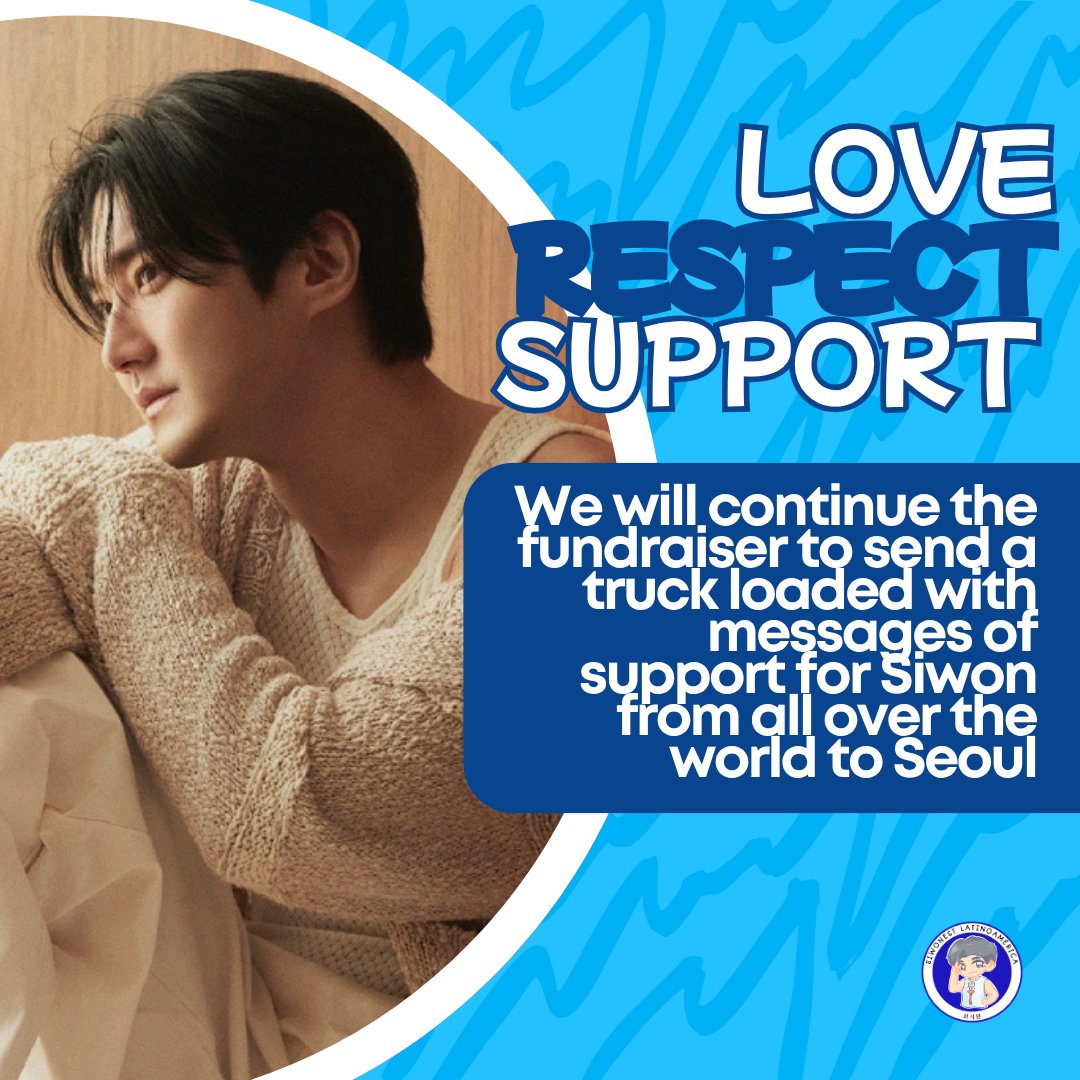 Siwonest_LATAM's tweet photo. ¡Hola a todos! Les informamos que derivado de los mensajes, comentarios y respuestas acerca de "¿Qué hacer con la colecta ahora que Siwon se encuentra en Taiwán?" La respuesta de la mayoría fue "Continuar con la colecta hasta llegar a la meta y enviarlo cuando Él regrese a Corea" https://t.co/O1OhfEzZRx