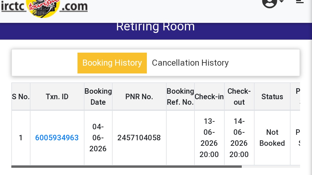 ankitvchandra's tweet photo. I booked dormetry for 13 june at Moradabad station , after 2 days IRCTC cancelled my Dormetry and refund my money without giving reason. @RailMinIndia I want to know why cancelled my Dormetry without reason, @RailMinIndia  @narendramodi @IRCTCofficial @AmitShah @AshwiniVaishnaw https://t.co/UHNl5rVHRw