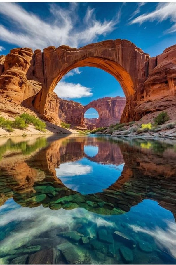 ab_cd_1235's tweet photo. Rainbow Bridge in Utah State 🇺🇸 https://t.co/E1cn2OtDjt