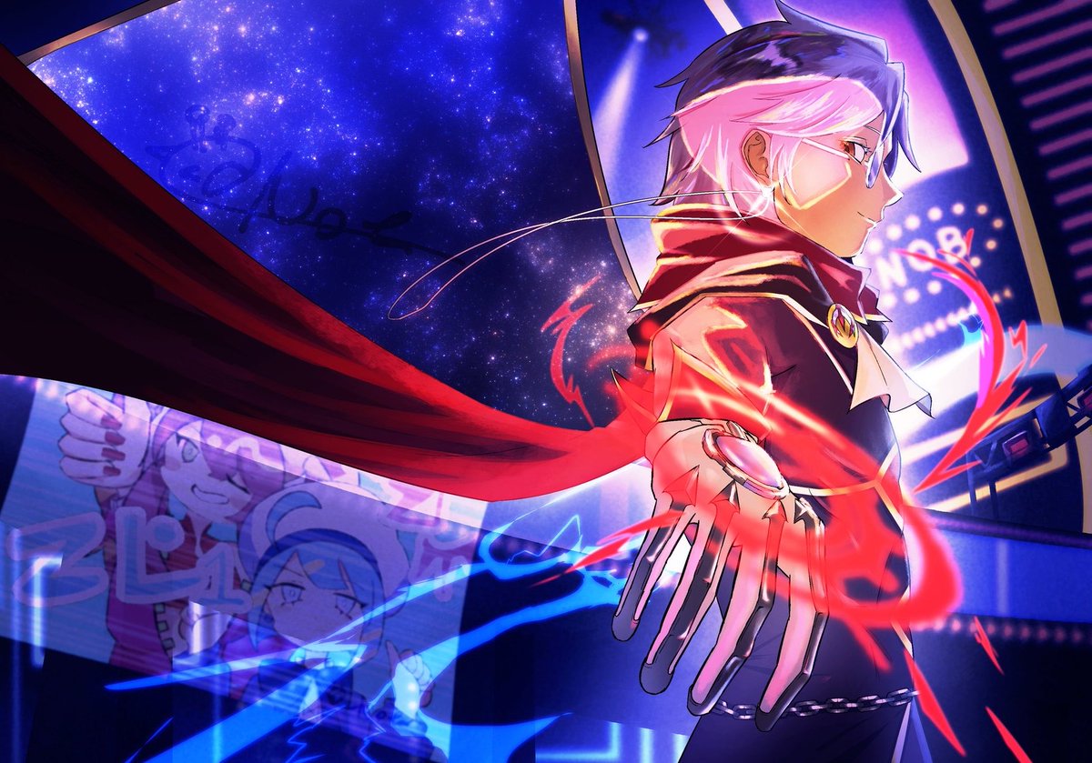 N0b_ch1_'s tweet photo. クロノダイバー・リダン

絵の上手いフォロワーに赤入れしてもらって描いた🙏🙏🙏 https://t.co/NETghESwsV