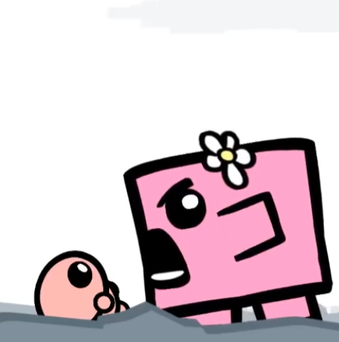 SuperMeatWord's tweet photo. I'm going to propose a solution to the Meat Boy continuity issues
There is no ending. Meat Boy just inhaled a pile of cocaine and started seeing some crazy shit... https://t.co/rV1stp5ZpB
