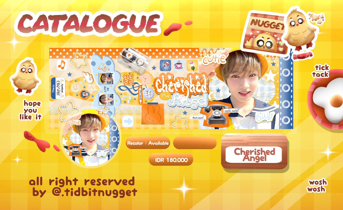 tidbitnugget's tweet photo. Help repost please? Thank you!

Halo, special promo 6.6 aku mau FLASH SALE template layout di bawah ini jadi serba 150k aja! Yuk bisa langsung di jemput! 

#bealanja https://t.co/J4IKeJiMf2