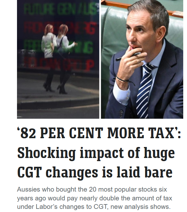 jgrogan222's tweet photo. Dont let Albo or Chalmers gaslight you to think the new CGT regime is somehow better. https://t.co/d1CtZ5l9lJ