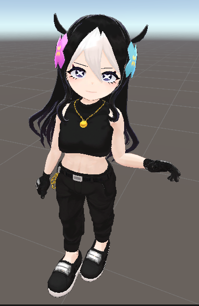 Puchikun01's tweet photo. 制作進捗
「クロバ」スタイルの新作衣装＆髪型に合わせて
「モノチ」の方でも「クロバ風モノチ」を追加

相互互換により、ポン入れで「クロバ完全体」にできるように
ついでに各種修正パッチと衣装機能の強化も盛り込みます

近日『クロバアップデート』をお楽しみに！♣️♥️
#Monochi3D https://t.co/eLe1a3XLVf