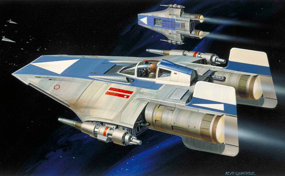 GoldRoseNET's tweet photo. Imperials asleep, post RZ-1 A-Wing https://t.co/nbtE0mznBU